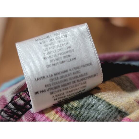 Material Girl Jumpsuit Women's Size Large Multicolor Polyester Off The Shoulder - Picture 6 of 14